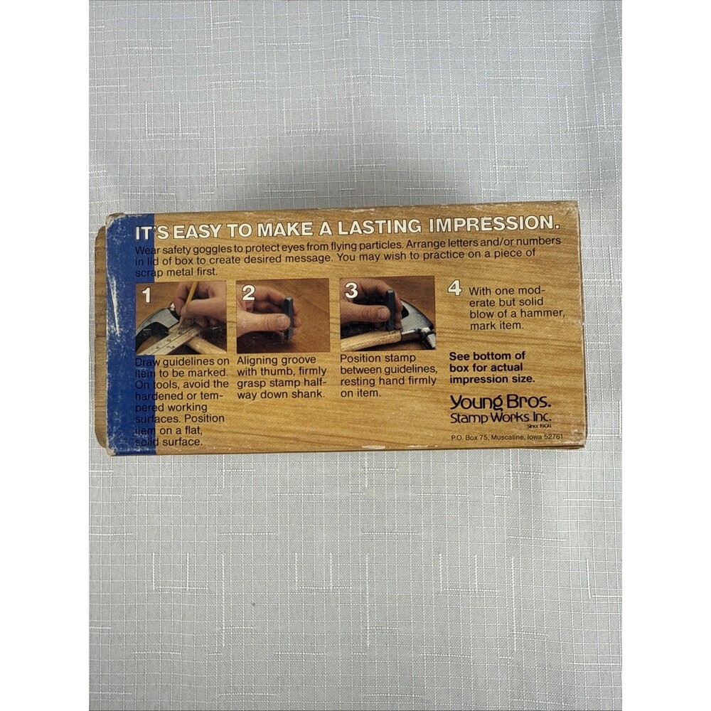 Identification Tools Letter Set A-z 3/32” - Picture 4 of 6